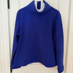 Dudley Stephens Park Slope Turtleneck - Cobalt Blue - XXL